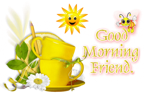Good Morning GIF for Friends