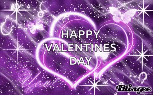 Happy valentines day sparkles