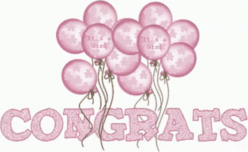 Baby Girl Congrats