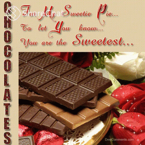 For My Sweetie Pie To Let You Know