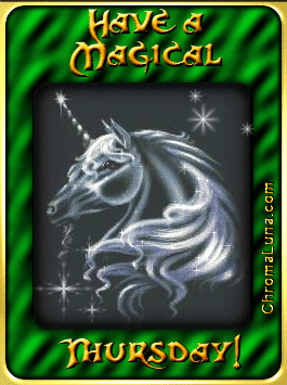 Magical Thursday Unicorn