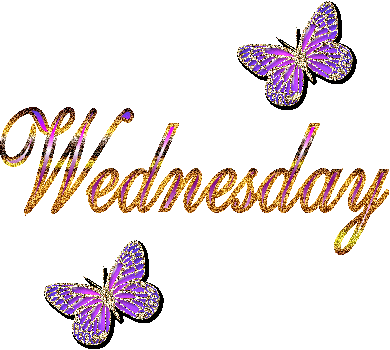 Wednesday Glitter Butterflies