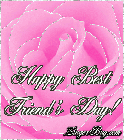Best Friends Day Pink Rose