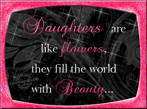 Daughter's Day Glitter Gif2