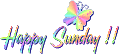 Happy Sunday Glitter