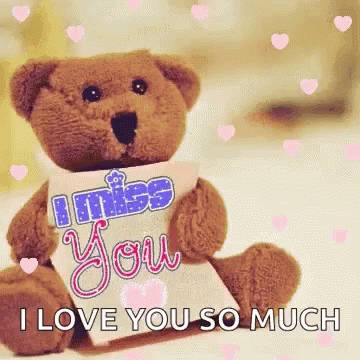 Teddy Bear I Miss You
