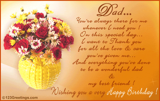 Animated Happy Birthday Dad Gif5