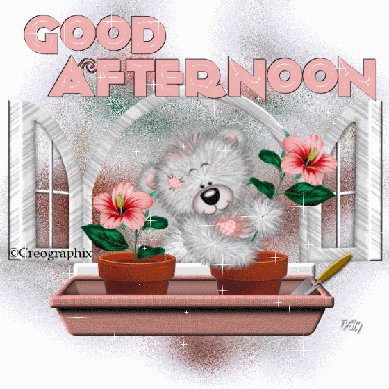 Sparkling Good Afternoon Image