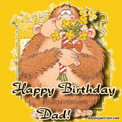 Wonderful Happy Birthday Father Gifs8