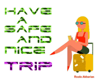 Animated Greeting Card Safe Trip
