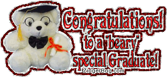 Beary Special Graduate Teddy Bear