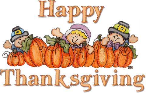 Funny Happy Thanksgiving Animated Gif 8