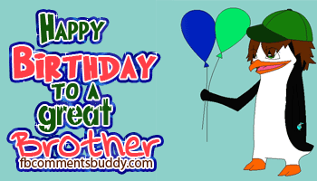 Happy Birthday Brother Glitter Gif5