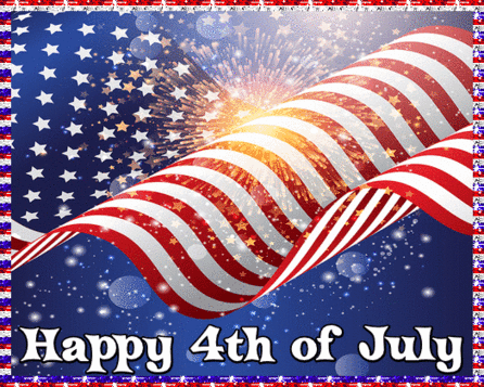 Happy 4th Of July From Our Family To Yours Glitter