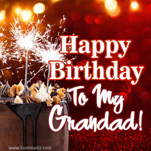 Happy Birthday Grandpa Glitter Gifs3