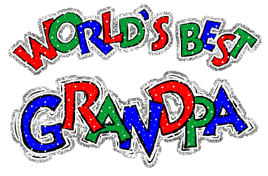Happy Birthday Grandpa Glitter Gifs 4