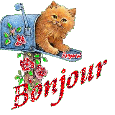 Hi Bonjour Glitter Gifs 1
