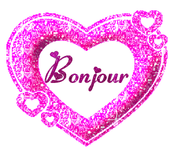Hi Bonjour Glitter Gifs 10