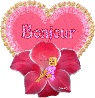 Hi Bonjour Glitter Gifs 4
