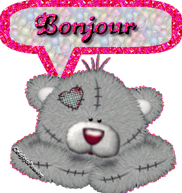 Hi Bonjour Glitter Gifs 9