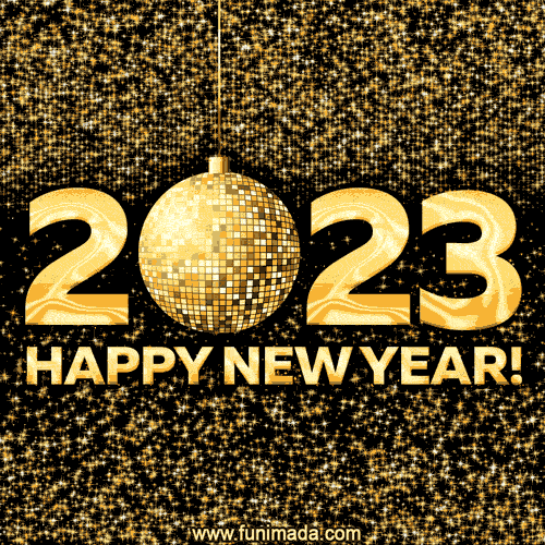 Happy New Year 2023 Glitter Gifs 4